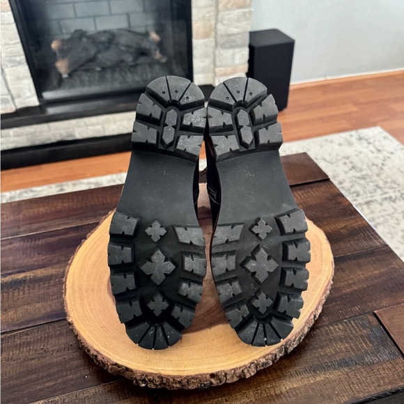 Women’s Jeffrey Campbell for Free People big buckle combat boots. Size 6.5. - Picture 8 of 11